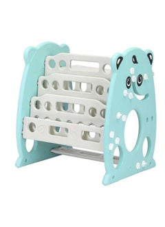 Dreeba Dreeba 3in1 Children Multifunctional Bookshelf, Drawing Board and Study Table with Chair  - Image 4