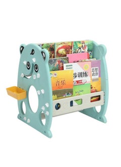 Dreeba Dreeba 3in1 Children Multifunctional Bookshelf, Drawing Board and Study Table with Chair  - Image 3