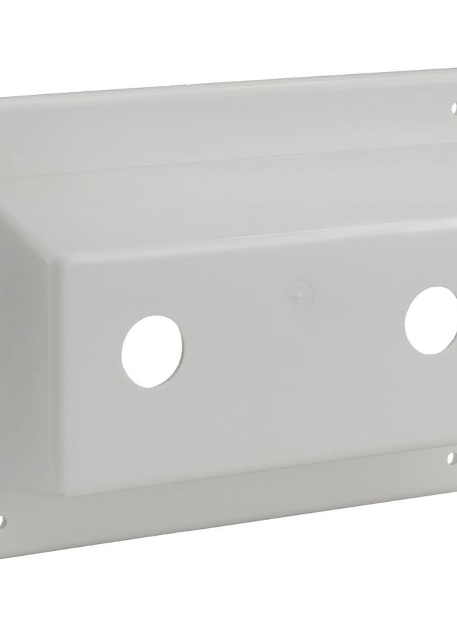 RecPro Faucet Bezel | Stand Off Faucet Cover (White) - Image 1