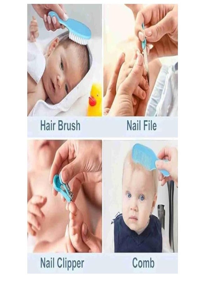 KALRA MAGIC® 5 in 1 Baby Grooming Kit | 1 Soft Bristel Hair Brush, 1 Hair Comb, Nail Clippers, Scissors, Nail File & Case | Safe & Gentle Care Set for Newborns Infants & Toddlers (Yellow) - Image 5