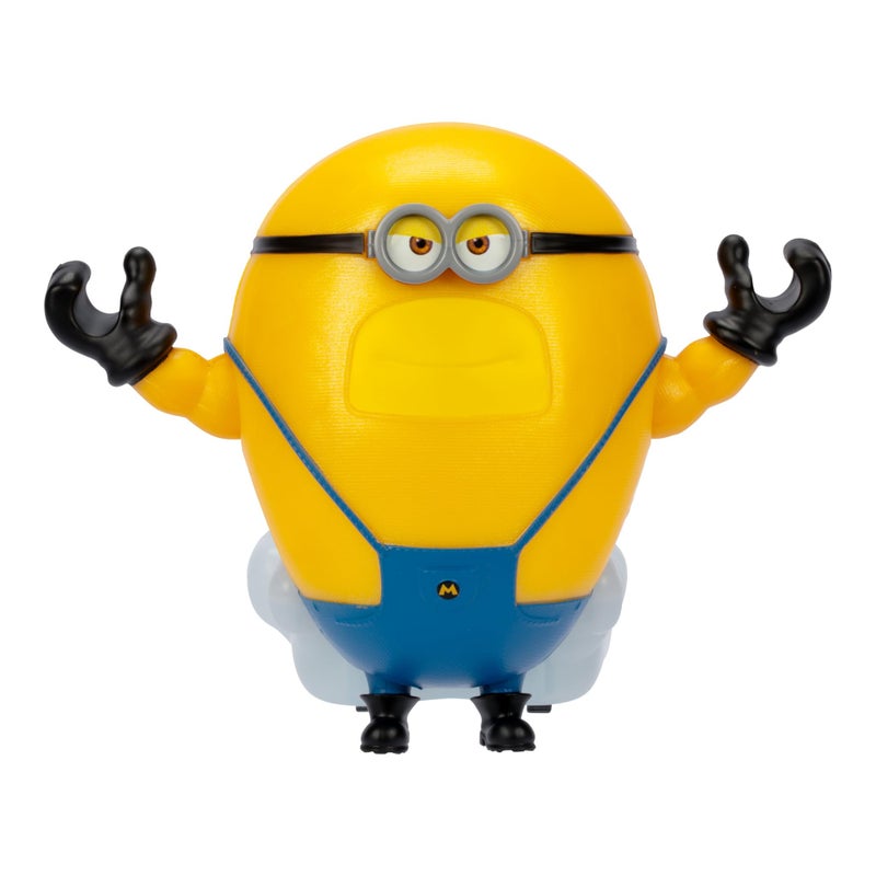 Minions شخصية العمل ميغا ديف من فيلم مينيونز ديسبكابل مي 4 | اسحب ميغا ديف للخلف للحصول على دفعة من السرعة | اجمع الكل 5 | جميعها بميزة لعب وإكسسوارات مختلفة - Image 4