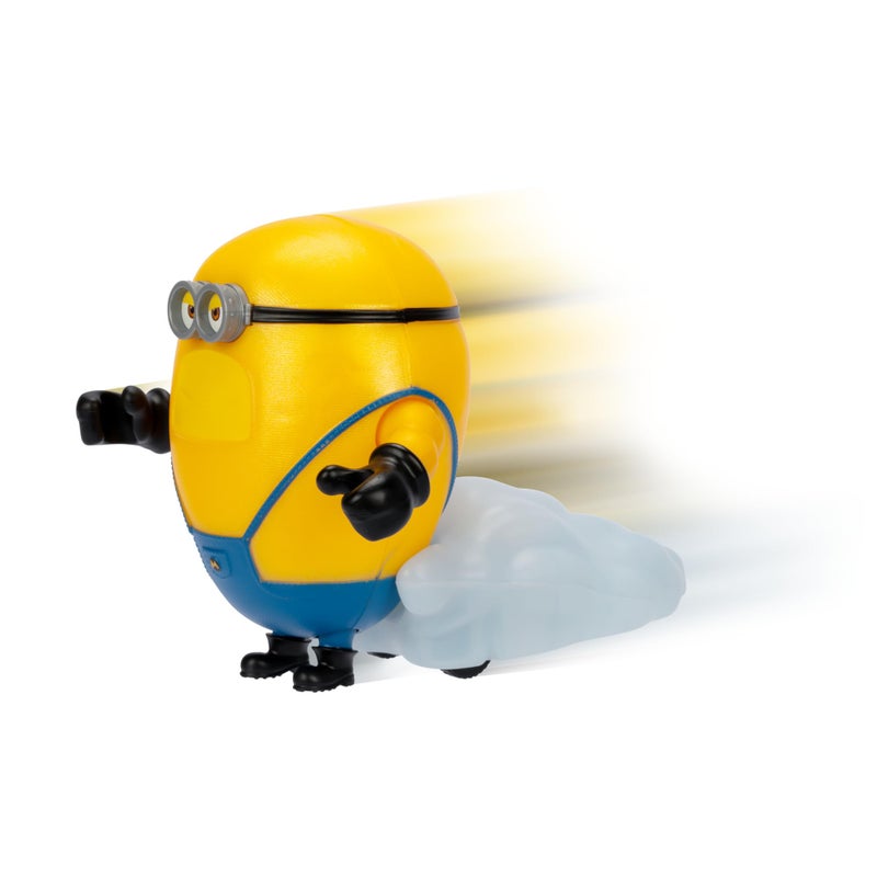 Minions شخصية العمل ميغا ديف من فيلم مينيونز ديسبكابل مي 4 | اسحب ميغا ديف للخلف للحصول على دفعة من السرعة | اجمع الكل 5 | جميعها بميزة لعب وإكسسوارات مختلفة - Image 3