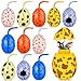 Maxcheck 12 Pcs Kids Dinosaur Party Favor Cups with Lids and Straws10 oz Egg Dinosaur Cups for Birthday Decorations Dino Egg Theme Party Supplies for Boys Girls - Image 3