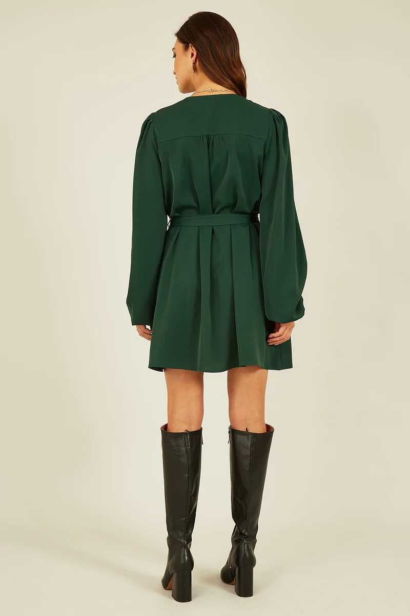 MELA LONDON Belted Mini Dress