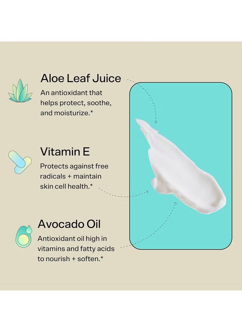 Bubble Skincare Slam Dunk Face Moisturizer - Hydrating Face Cream for Dry Skin Made with Vitamin E + Aloe Vera Juice for a Glowing Complexion - Skin Care with Blue Light Protection (50ml) - Image 4