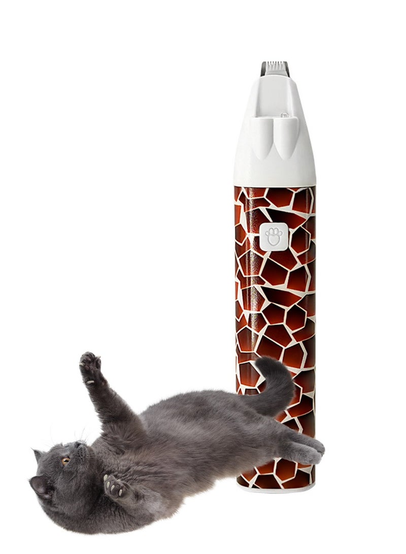 كيدل القط المقاطع الحيوانات الأليفة القدم قطع الشعر مقطع LED القط والكلب كف الحلاقة USB الكهربائية دفع المقاطع الكلب العناية المقاطع الحيوانات الأليفة العناية الشعر المقاطع - Image 1