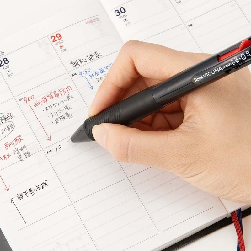 Pentel Vicuna Multi Function Pen with 3 Colors and Mechanical Pencil - Image 5