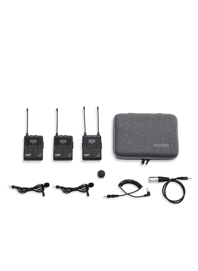 Godox - WMicS1 Kit 2 Wireless Lavalier Microphone System - Image 1