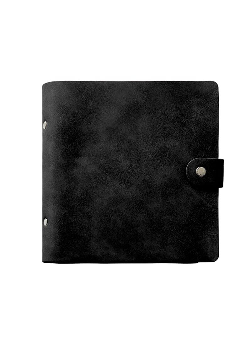 ZIKKON ZIKKON 200 Pocket Lock Photo Album for Fujifilm Instax Mini Polaroid Snap Cameras Black 114 x 140 x 33 mm  - Image 1