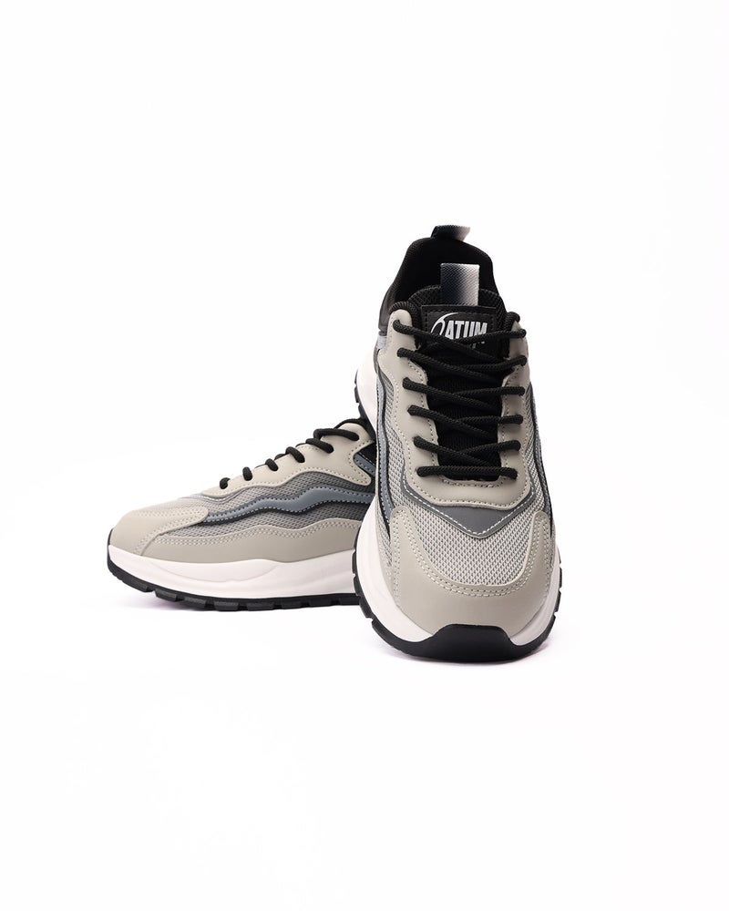 أتوم حذاء رياضي رجالي Atum Energetic Flex Drift رمادي - Image 5