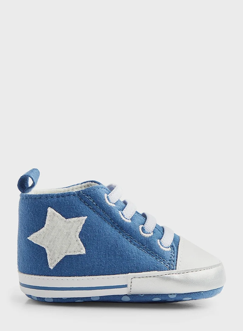mothercare Blue Star Pram Trainers
