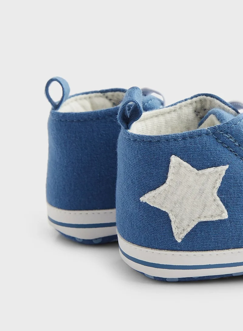 mothercare Blue Star Pram Trainers