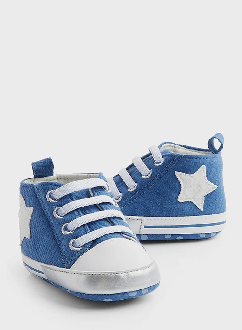mothercare Blue Star Pram Trainers