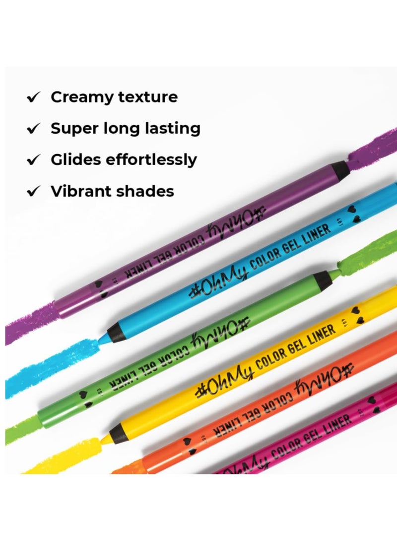 LAMEL - Lamel Long lasting Oh My color Gel eye liner 406 YELLOW 1.4gm - Image 1