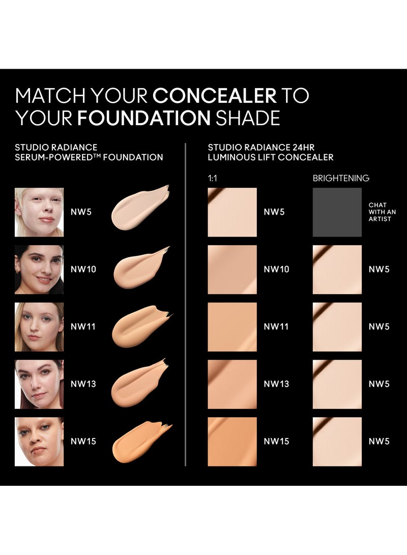 ماك كوزمتيكس كونسيلر ستوديو راديانس مدعم بالسيروم - - Image 5