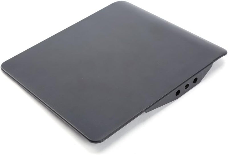 كلاراكو مكتب كمبيوتر محمول قابل للتعديل وحامل كمبيوتر محمول قابل للطي وطاولة كمبيوتر محمولة ودرج سرير ومكتب مريح مع مروحة تبريد ولوحة ماوس للسرير والأريكة في المنزل وغرفة المعيشة وغرفة النوم والمستشفى، باللون الأسود - Image 5