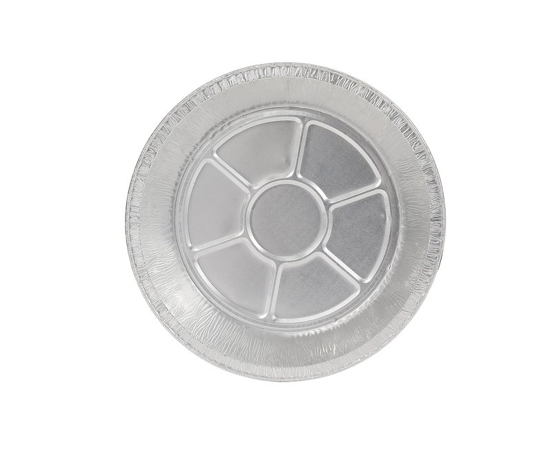 Waytiffer 9" Pie Pans (10pack) - Disposable Aluminum Foil Pie Tins,Heavy-duty, Baking Tin Plates, Standard Size - Image 2