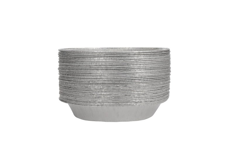 Waytiffer 9" Pie Pans (10pack) - Disposable Aluminum Foil Pie Tins,Heavy-duty, Baking Tin Plates, Standard Size - Image 1