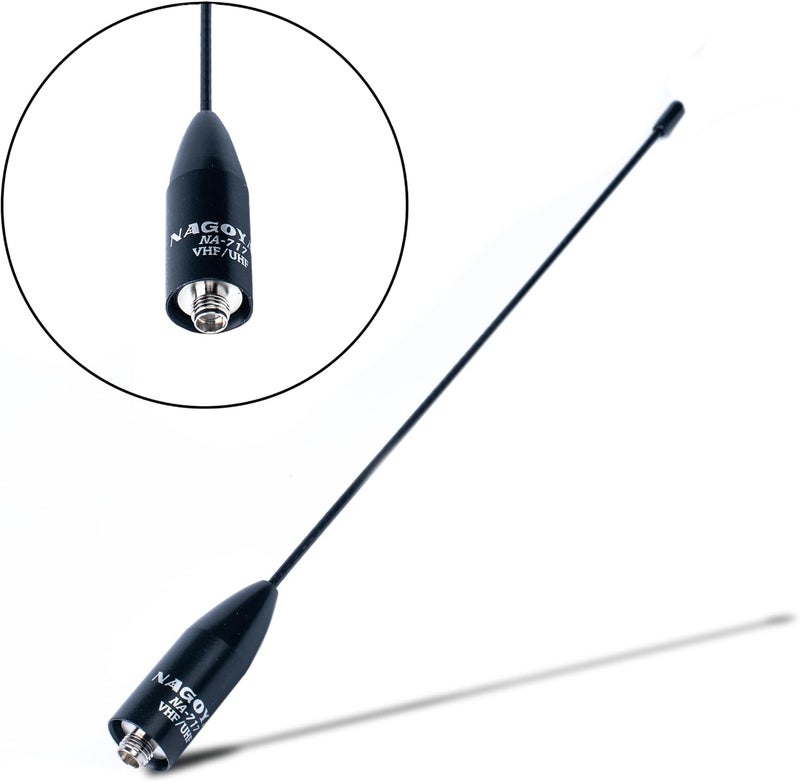 BTECH Authentic Genuine Nagoya NA-717 8.5-Inch Super Whip VHF/UHF (144/430Mhz) Antenna SMA-Female for and BaoFeng Radios - Image 2