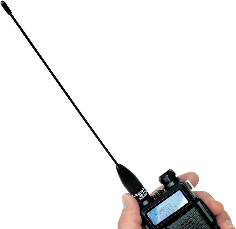 BTECH Authentic Genuine Nagoya NA-717 8.5-Inch Super Whip VHF/UHF (144/430Mhz) Antenna SMA-Female for and BaoFeng Radios - Image 3