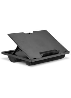 Navaris Laptop Tray Adjustable Lap Desk For Home Office Tablet Or Keyboard Stand Table With Cushion Lightweight Drawing Tray For Sofa Or Bed 8 Levels  - Image 1