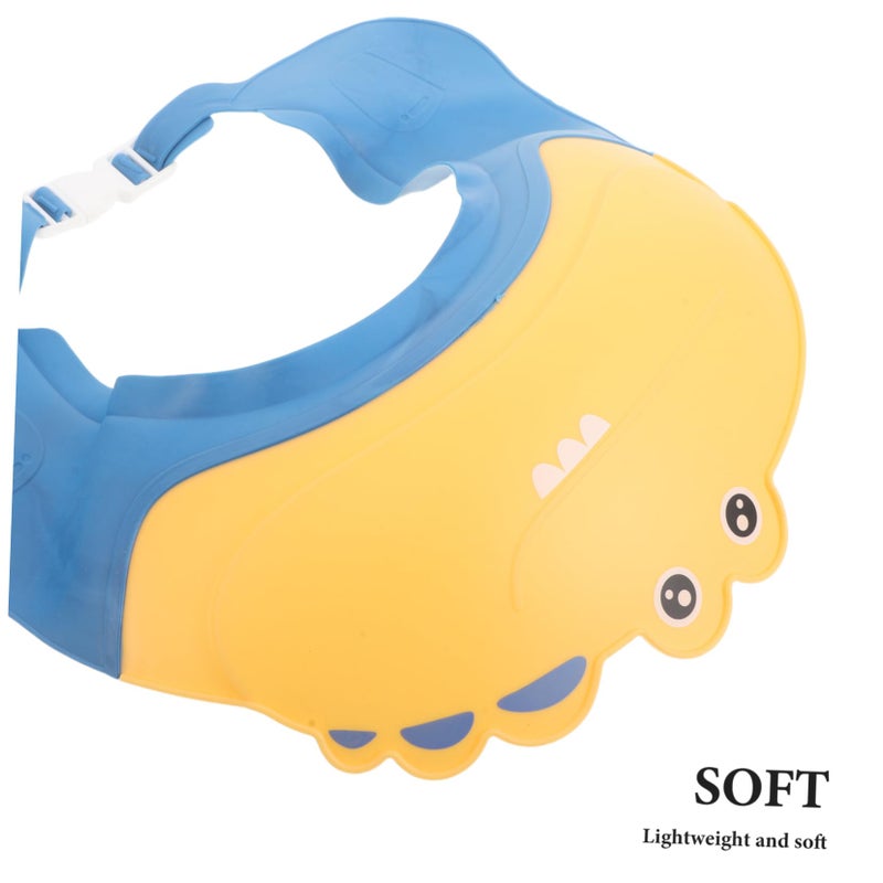 Adjustable Shower Cap for Toddlers Wide Front Design Prevents Water During Bath - Image 4