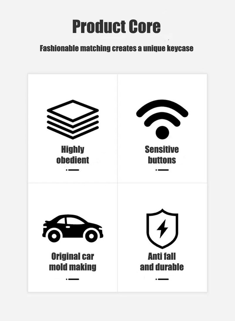 Car key protector, a suitable for Land Rover car key protector, perfectly wraps car keys, high-end, wear-resistant. - Image 5