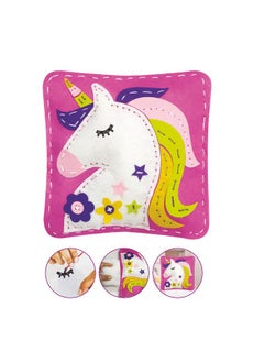 RATNA'S Ratna's Unicorn Pillow Sewing Kit Art & Craft DIY Activity Kit for Kids  - Image 3