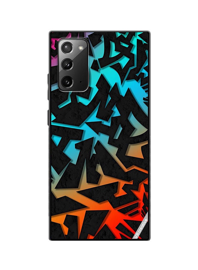 VR CREATIVE غطاء حماية لجهاز سامسونج جالكسي نوت20 5G بتصميم متعدد الألوان - Image 1