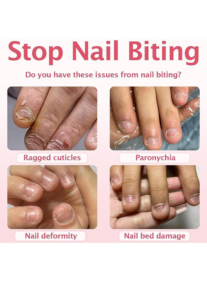 Lanthome Stop Nail Biting for Adults & Kids 15ml, Clear Stop Repair Varnish, Natural Thumb Sucking Pain Relief, Simple Application for Bite Prevention - Image 5