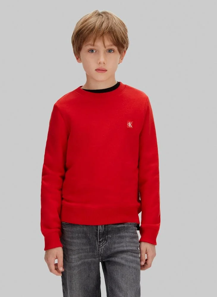 Youth Logo Pullover Sweatshirt