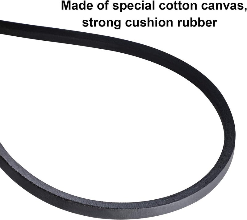 Mudder 119-8820 Replacement Lawn Mower Belt Drive Deck V-Belt 120-3892 Deck Belt Compatible with Toro Timecutter Ss5000 Ss5060 Mx5060 74630 74361 74632 74635 74637 74641, 1/2 Inch x 141-1/2 Inch - Image 5