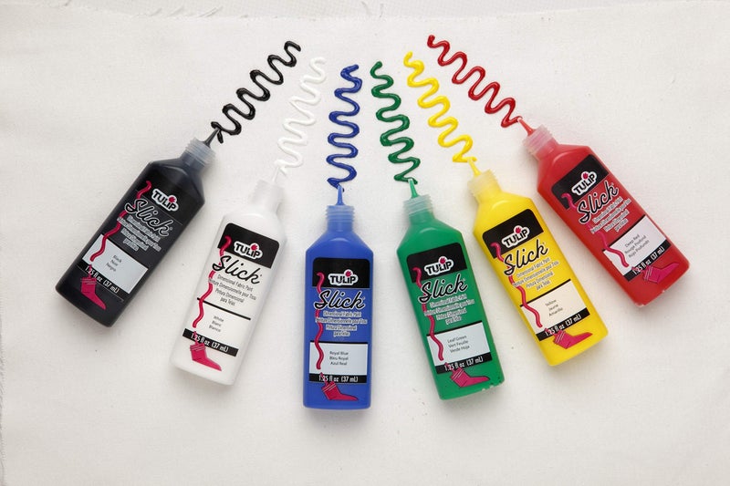 TULIP 17581 Dimensional Metallic Fabric Paint, 6-Pack (Slick), 1.25 oz (TUDFP6PK) - Image 5