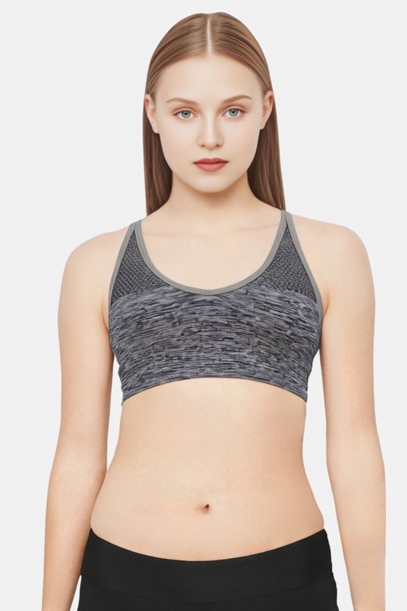 TRIUMPH برازليت مبطن من خيوط الصوف للنساء، رمادي - Image 1