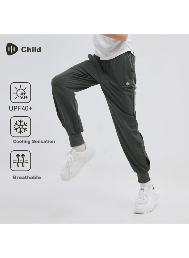 Souhait Cooling Sun Protection Long Pants Water Child Kids Pants Spring Summer New Boys Girls Physical Mosquito Repellent Pants - Image 1