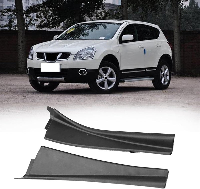 QASULER Windshield Wiper Side Trim Cover for Nissan Qashqai J10 - Image 1