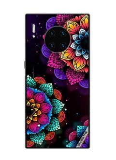 VR CREATIVE Protective Case Cover For Huawei Mate 30 Pro Flowers Design Multicolour  - Image 1
