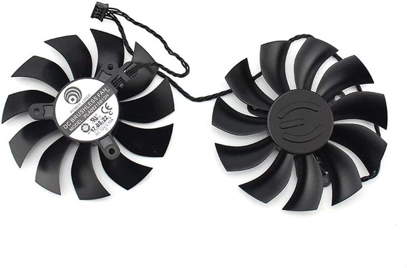 CCTVA 88mm PLA09215B12H 4Pin Fan Replace for EVGA GTX 960 970 980 Ti GTX960 GTX970 GTX980 GTX980Ti VGA Cooler Graphics Video Card Fan - Image 1