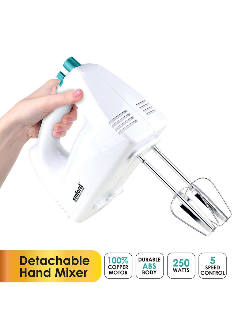 Sanford STAND MIXER 2 L 250 W SF1356SM BS White - Image 3