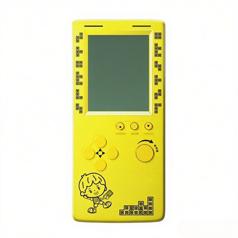 RS-100 Tetris Game Console Classic Block Game Puzzle Games Player Handheld Game Machine Brick Games Random machine-printed patterns - Image 2