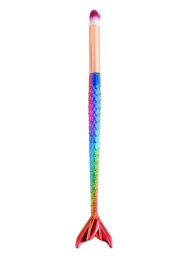 ويمسي مجموعة فرش مكياج حورية البحر من ويمسي بيوتي، قطعتان، للوجه والعينين، للأطفال والمراهقين، مناسبة لكريم الأساس وظلال العيون والحواجب والكحل وأحمر الخدود (من 4 إلى 16 سنة)، عضوية وطبيعية (متدرجة الألوان). - Image 4