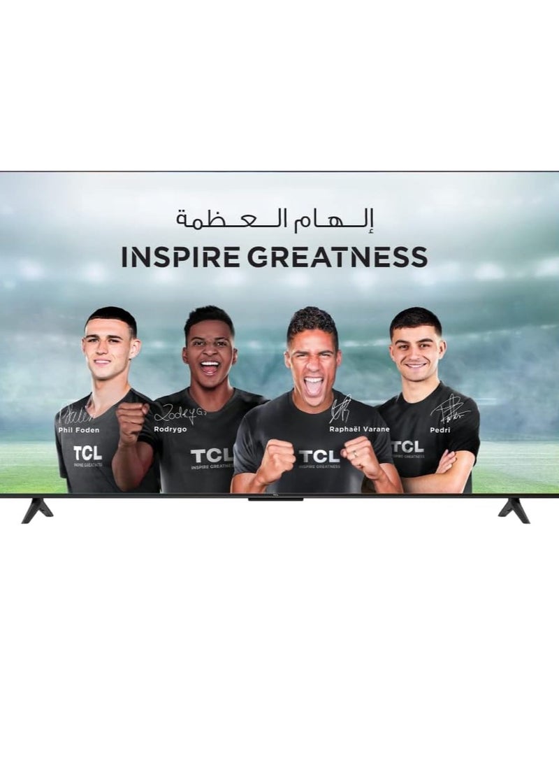 تي سي إل تلفاز TCL 75 بوصة جوجل 4 4K LED HDR10 A55 60Hz 75T635 2022 أسود - Image 4