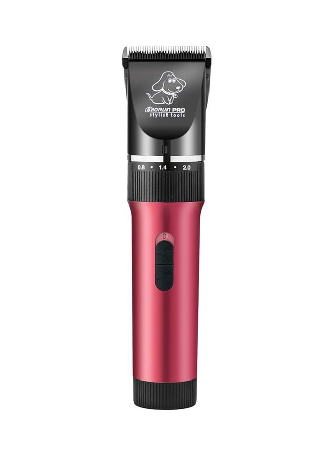 Loquat Professional Electric Pet Clipper Cutting Machine Red/Black - Image 1