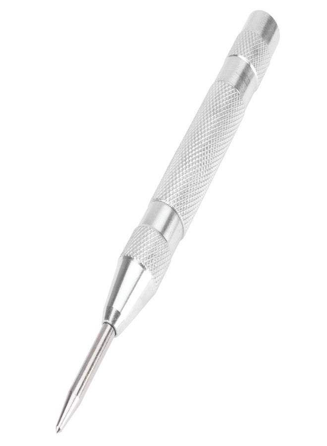 Performance Tool W7551 5-Inch Adjustable Automatic Center Punch with Heavy Duty Hardened Steel Metal for Precise and Accurate Hole Punching - Image 1