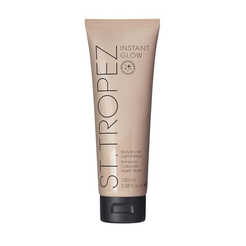 ST.TROPEZ برونزر الوجه والجسم الفوري من سانت تروبيه، خفيف إلى متوسط، مقاوم للبقع، نباتي، طبيعي وخالي من القسوة - Image 1