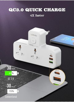 LDNIO SC2311 PD20W USB Qc 3.0 Wall Extension  - Image 5