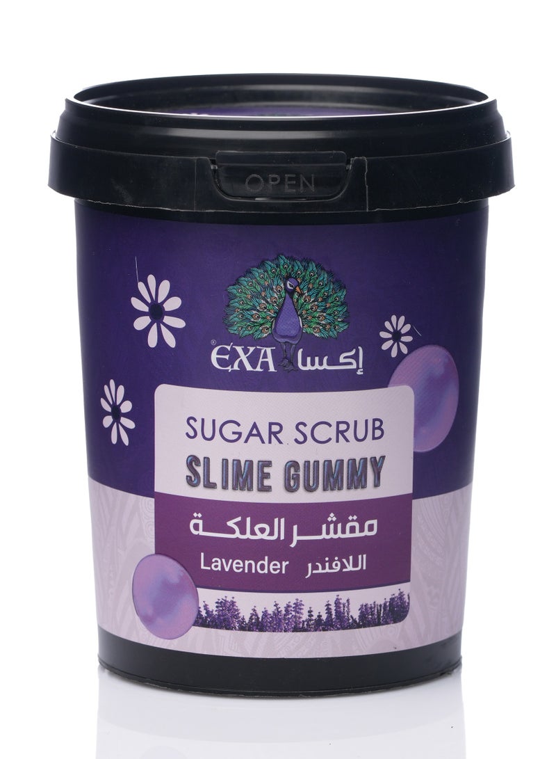 Sugar Scrub With Slime Gummy Lavender 600g