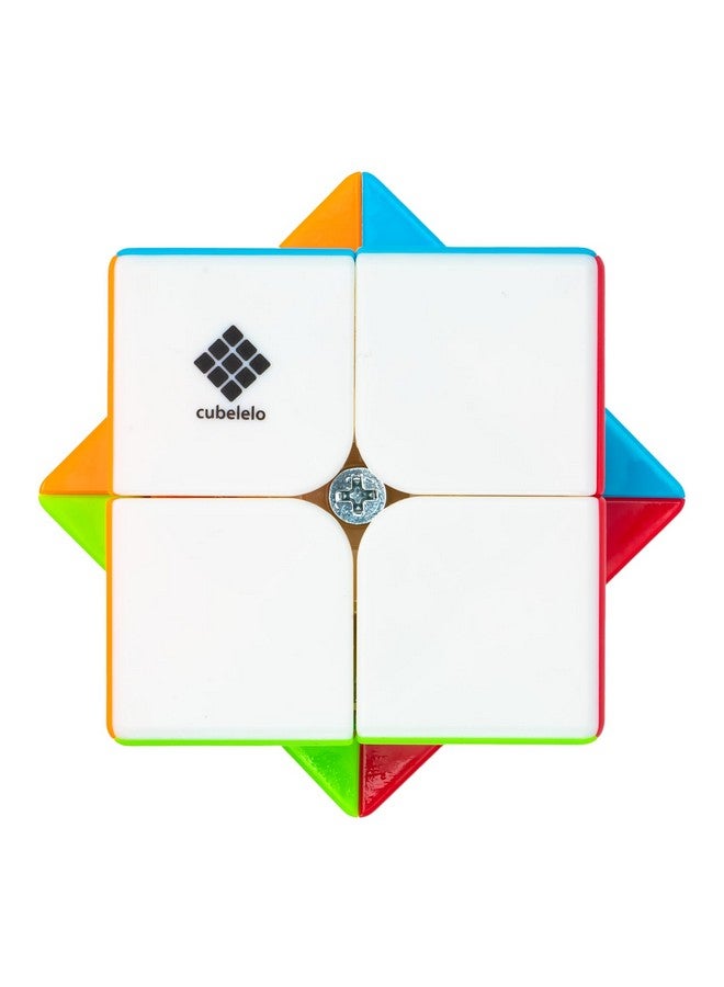 Cubelelo Drift 2x2 Stickerless Magic Speed Cube for Kids & Adults Speedy Brainstorming Puzzle (Multicolor) - Image 5