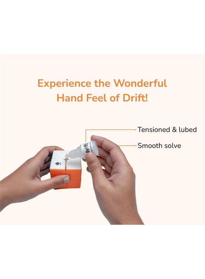 Cubelelo Drift 2x2 Stickerless Magic Speed Cube for Kids & Adults Speedy Brainstorming Puzzle (Multicolor) - Image 3