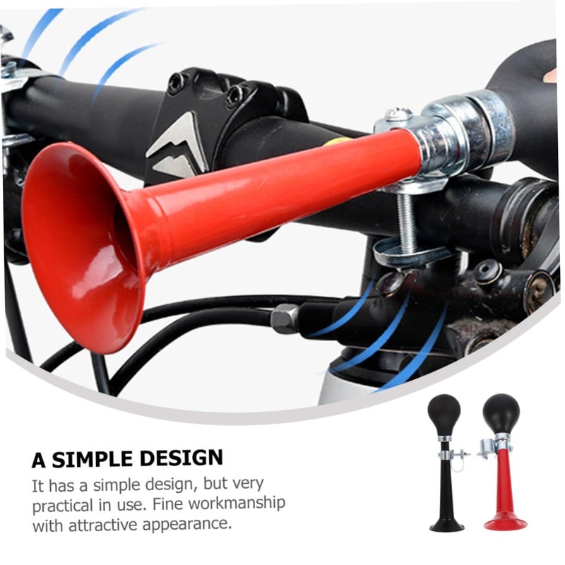 Bicycle Horn Loud Sound Easy Install for Mountain and Road Bike Black - Image 5